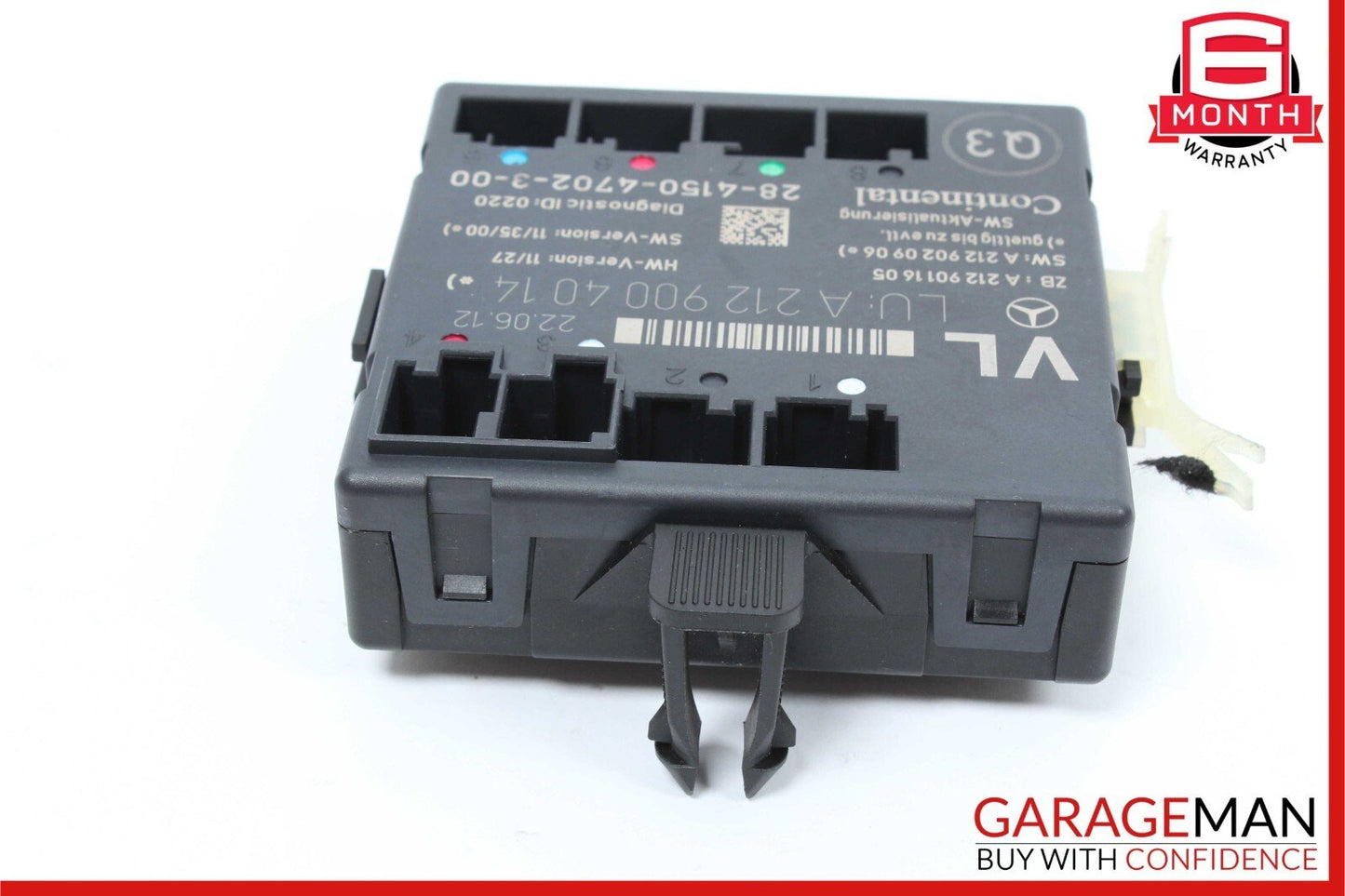 08-18 Mercedes C250 E400 SLK250 E350 Front Left Side Door Control Module Unit