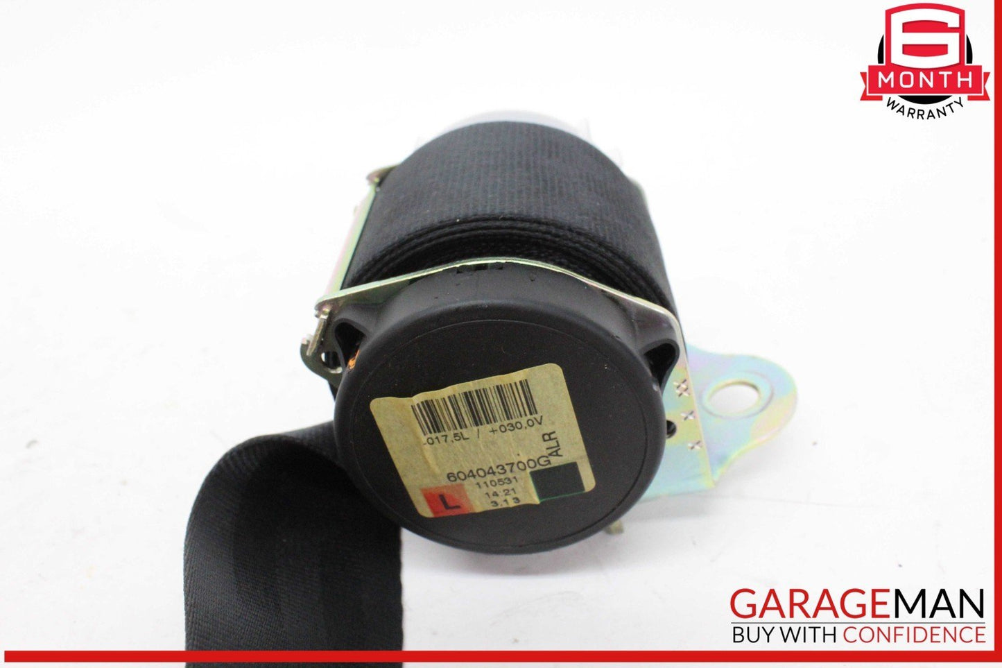 10-13 Land Rover Range Rover Sport Rear Left Driver Side Seat Belt Black OEM