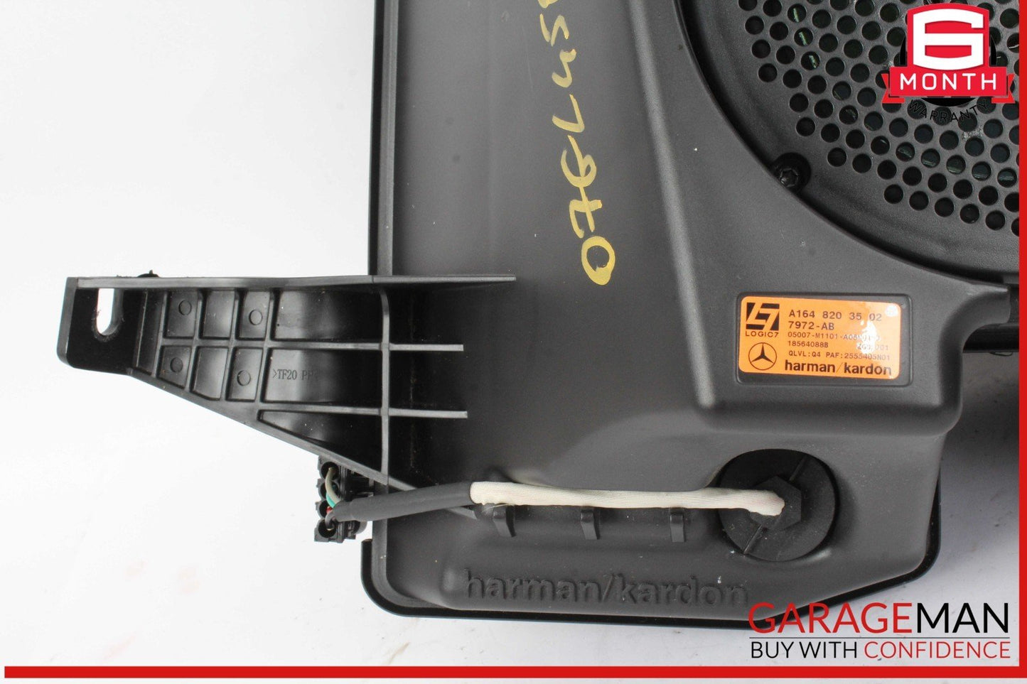 07-12 Mercedes X164 GL450 4MATIC Rear Subwoofer Audio Speaker Harman Kardon OEM