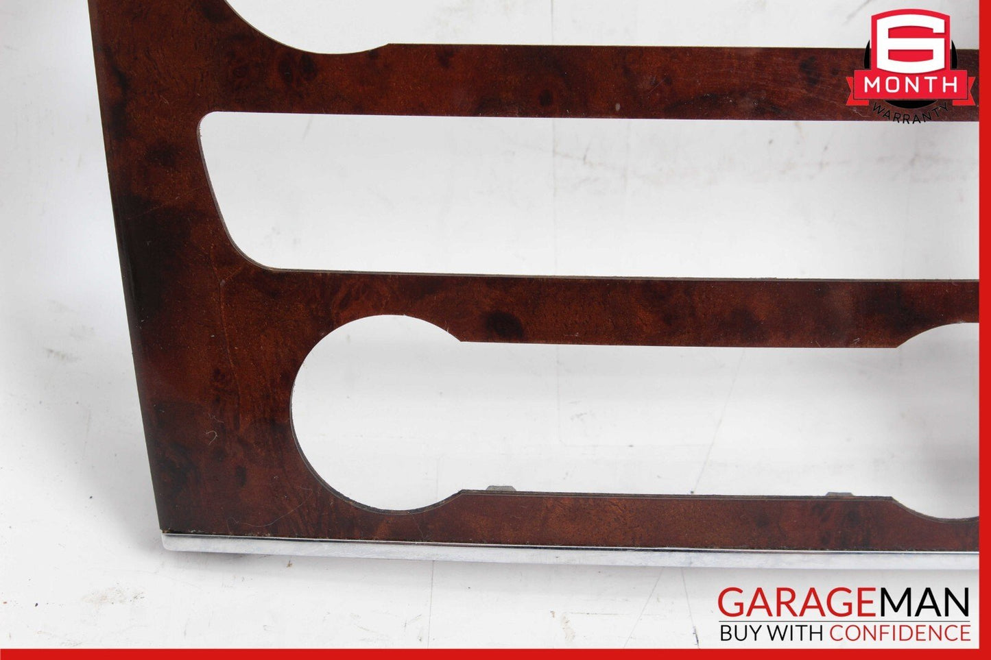 06-12 Mercedes X164 GL450 ML500 Center Console Control Trim Bezel Cover Wood