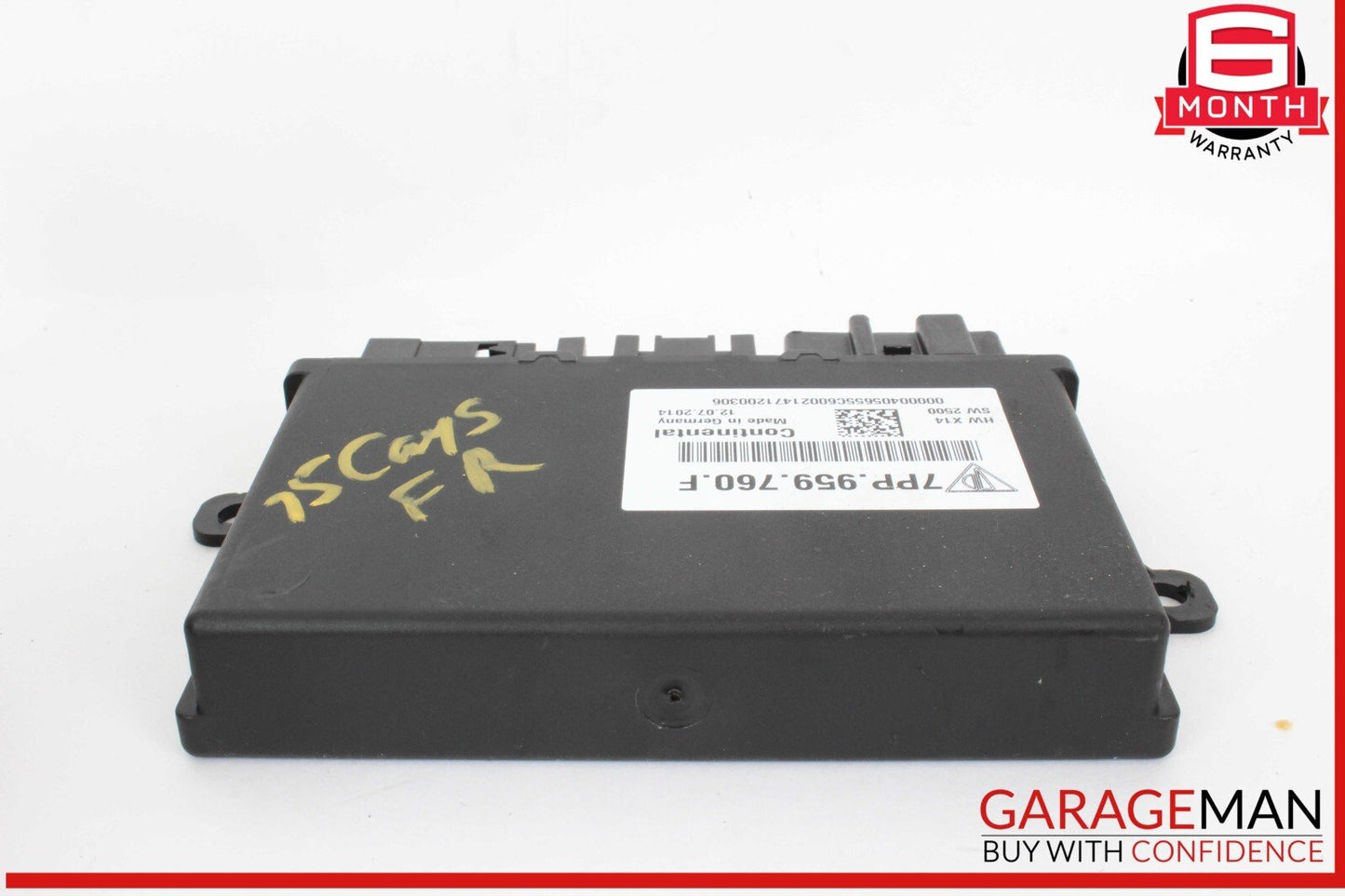 11-18 Porsche Cayenne S 958 Front Left or Right Seat Control Module OEM