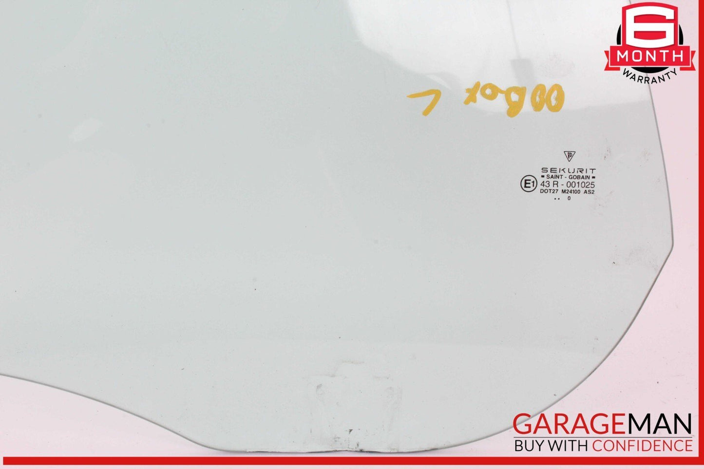 97-04 Porsche Boxster 986 Front Left Driver Side Door Window Auto Glass OEM