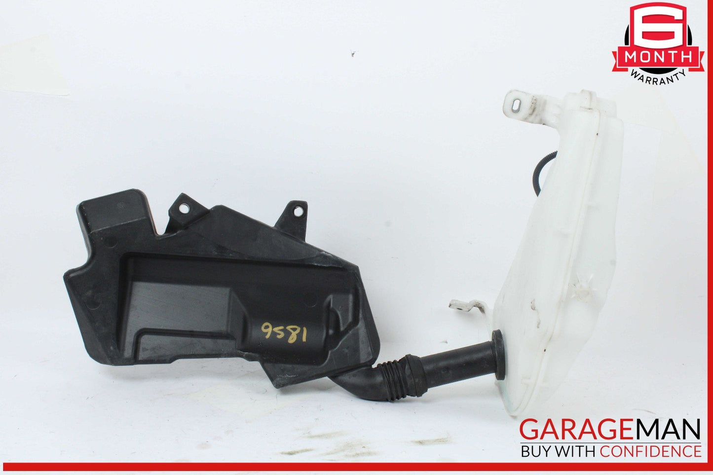 12-18 Audi S6 Windshield Washer Fluid Reservoir Tank Filler Neck Assembly OEM