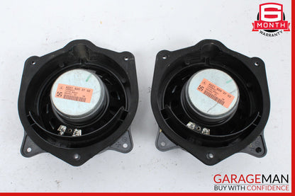 07-09 Mercedes W221 S550 Rear Left & Right Door Audio Sound Speaker Set OEM