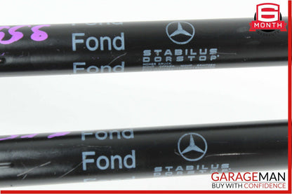 07-13 Mercedes W221 S550 Rear Right & Left Door Hinge Support Shock Strut Set