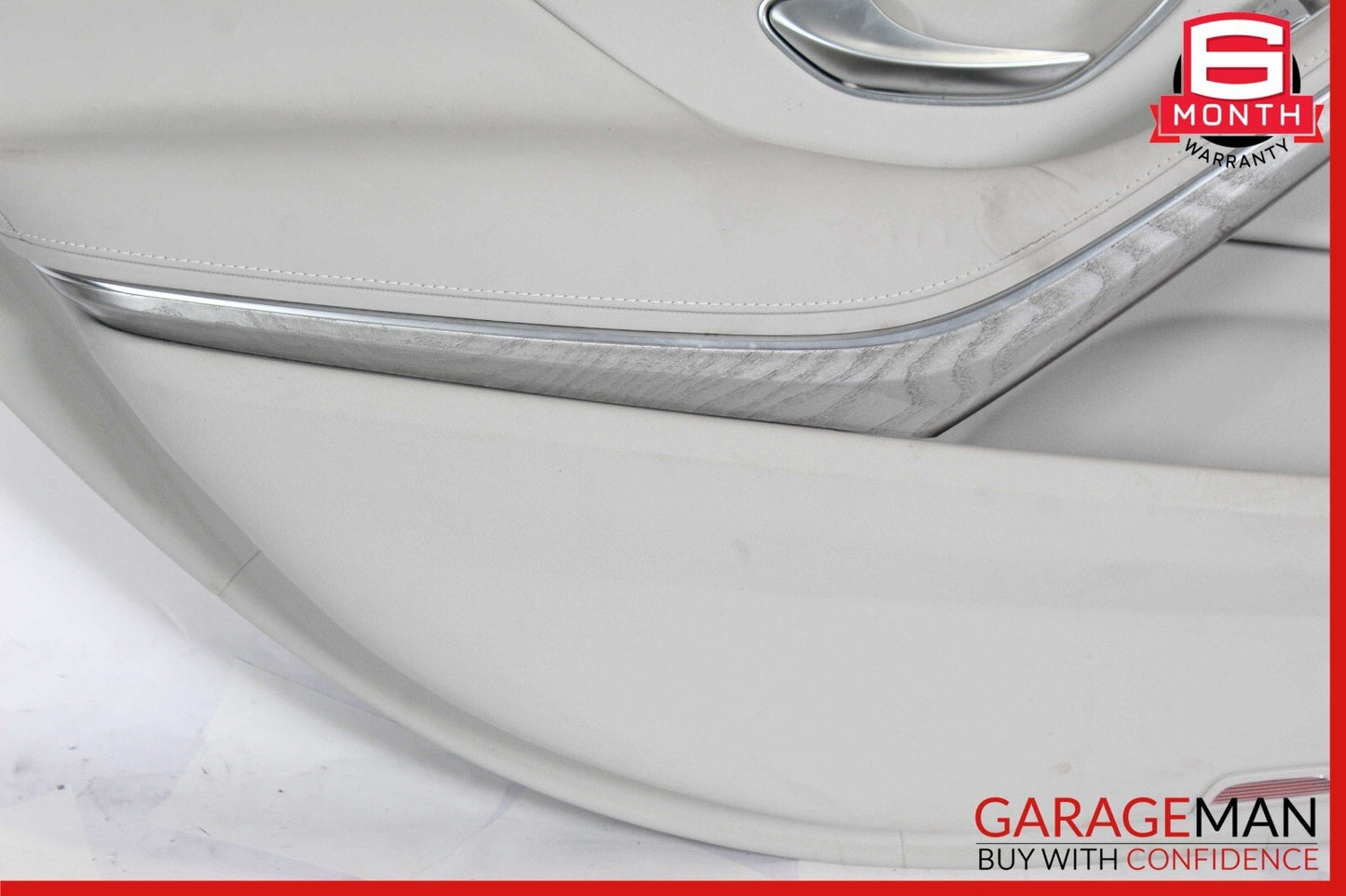 14-17 Mercedes W222 S550 S500 Rear Left Side Interior Door Panel Cover Gray