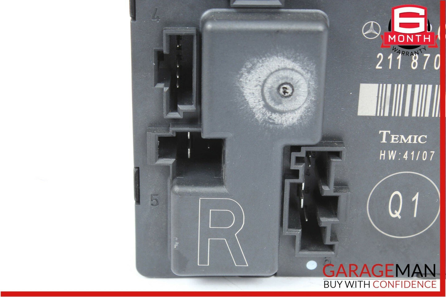 07-09 Mercedes W211 E350 E550 Rear Right Passenger Side Door Control Module OEM
