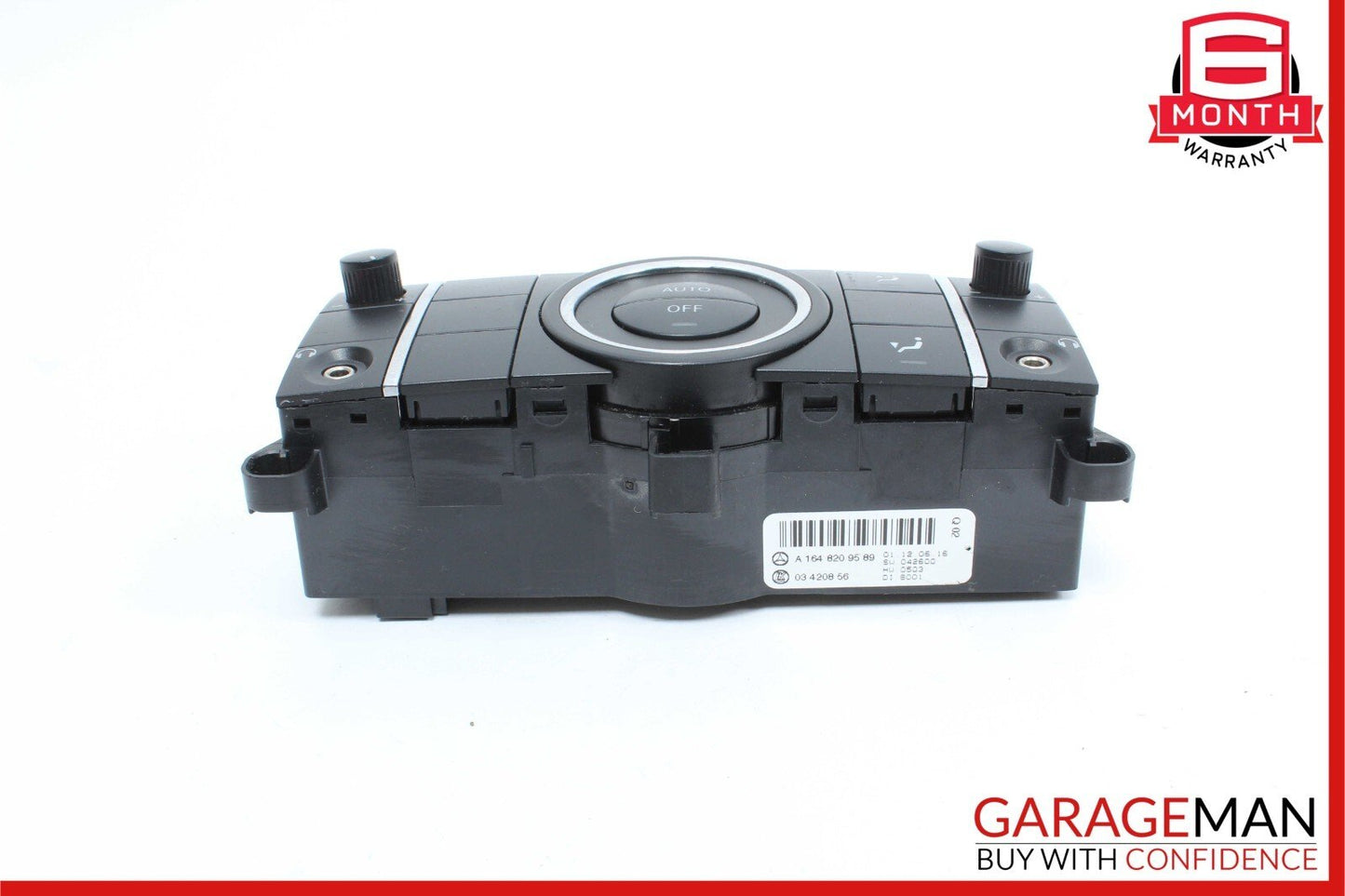 06-11 Mercedes X164 GL450 4Matic Rear A/C Heater Climate Control Switch Unit OEM