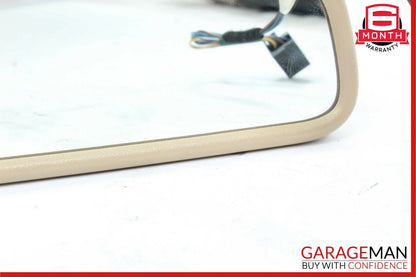 10-13 Mercedes W221 S400 S65 AMG Interior Top Upper Rear View Mirror Beige OEM