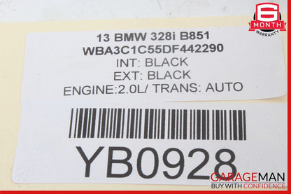 12-18 BMW F30 328i Rear Trunk Lid Tail Gate Latch Lock Actuator Motor Unit OEM