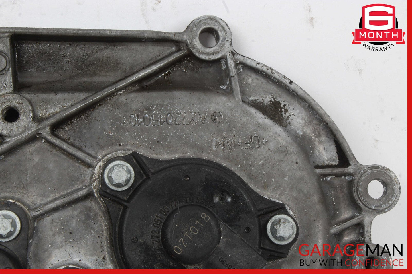 Mercedes W164 ML350 E350 Front Right Side Engine Timing Chain Cover Plate OEM