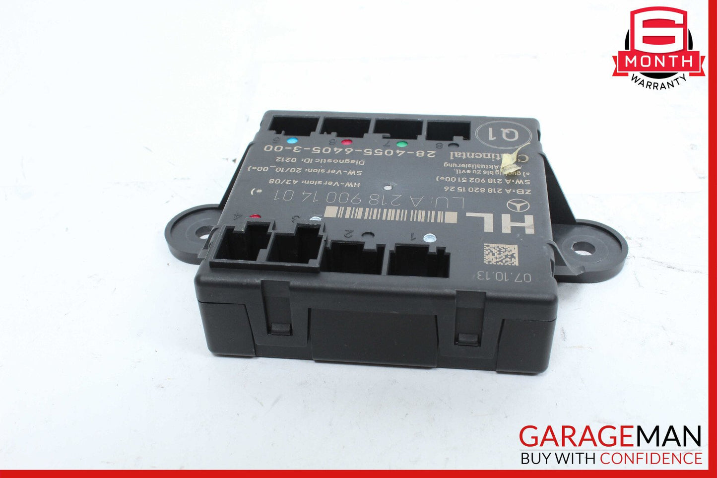 08-18 Mercedes W204 C250 CLS550 Rear Left Side Door Control Module OEM