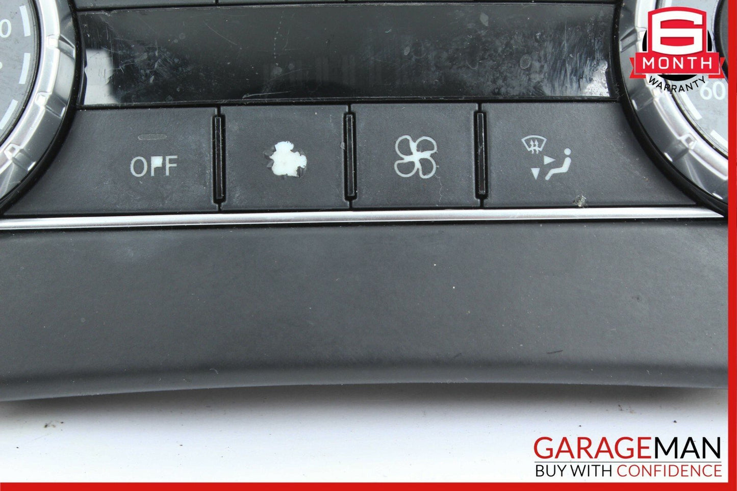 12-14 Mercedes C250 C300 AC A/C Climate Temperature Heater Switch Control Panel