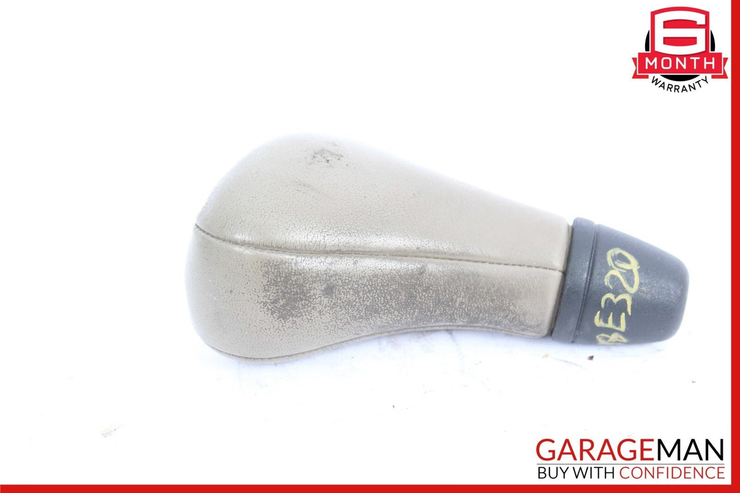98-02 Mercedes W210 E320 E430 E55 AMG Shift Knob Gear Shifter Leather Mushroom