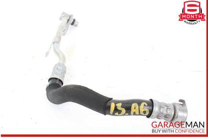 12-18 Audi A6 A7 Transmission Oil Cooler Hose Tube OEM