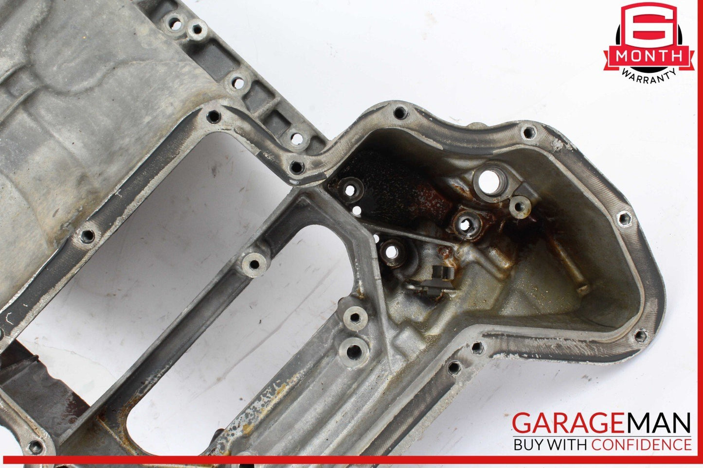 06-11 Mercedes W204 C300 Engine Upper Oil Sump Baffle Pan 2720142102 OEM