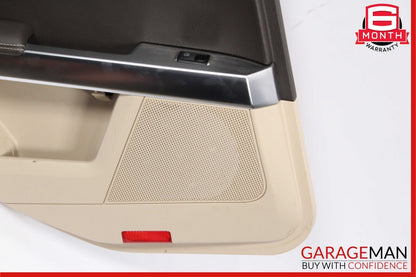 10-15 Mercedes X204 GLK320 GLK230 Rear Left Driver Interior Door Panel Beige OEM