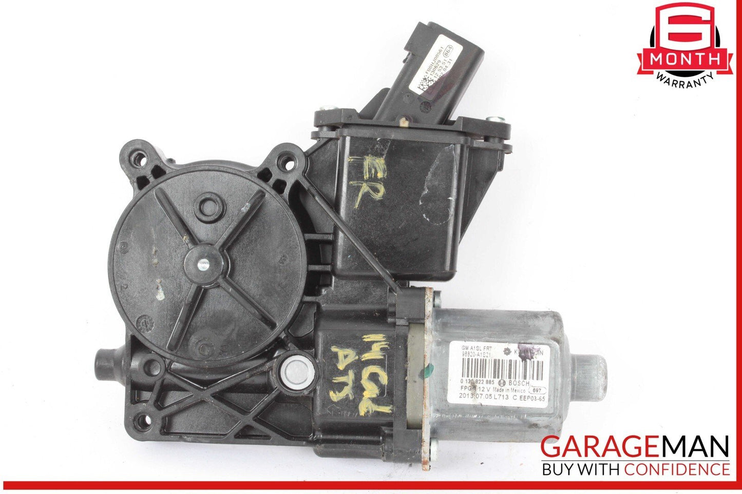 13-18 Cadillac ATS Front Right Passenger Side Window Regulator Motor OEM