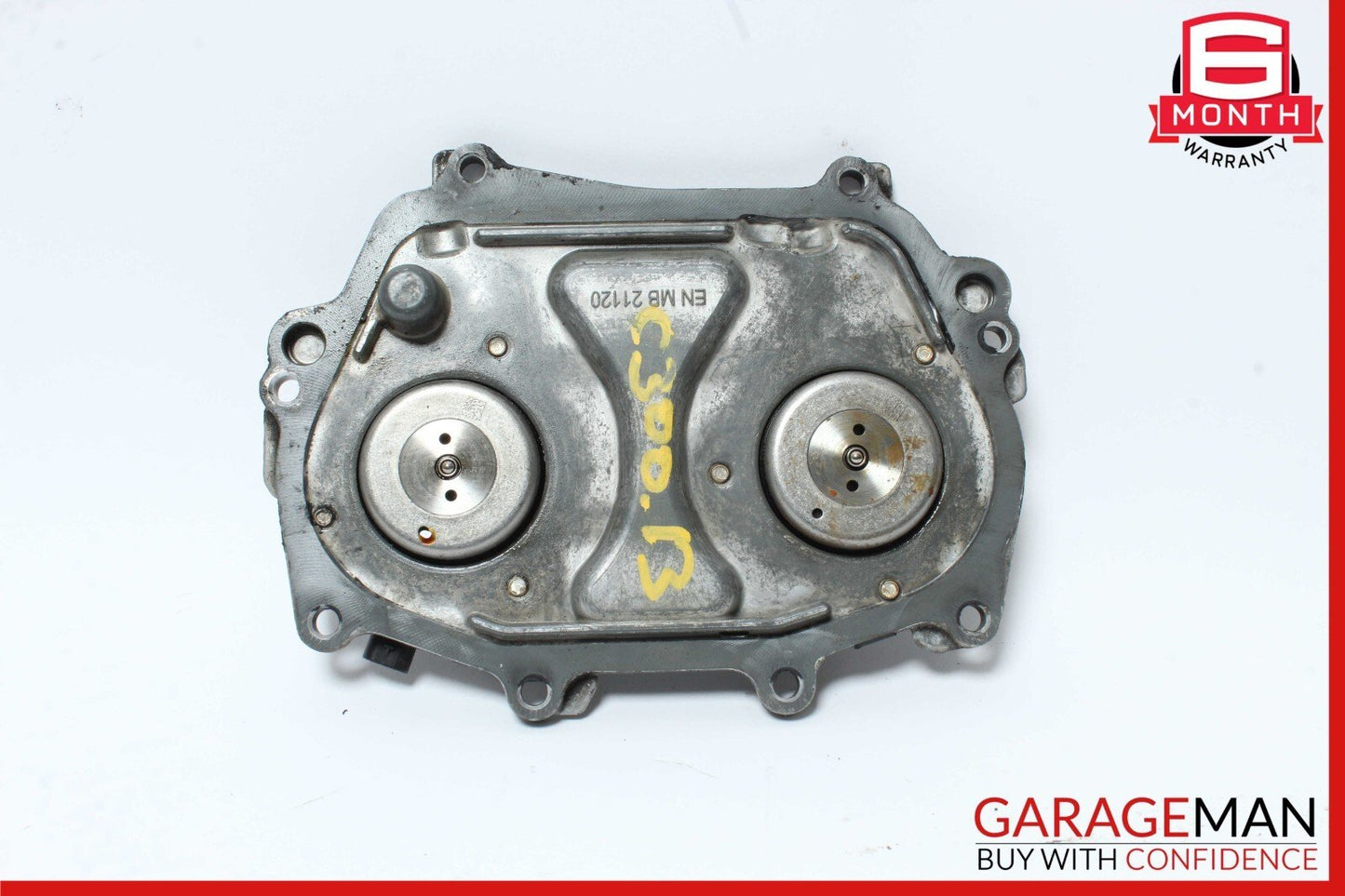 12-18 Mercedes W204 C300 Front Left or Right Engine Timing Chain Cover Plate OEM
