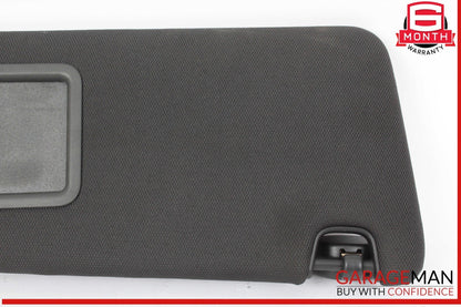 16-18 Audi A6 A7 Front Right Side Sun Visor Sunvisor Black 4G0857552N OEM