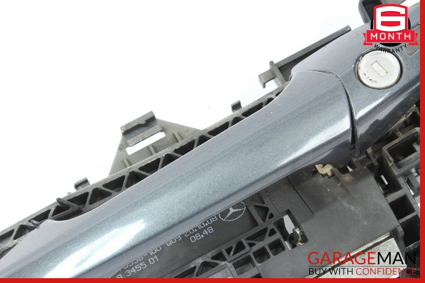 08-11 Mercedes W204 C250 C300 Front Left Driver Side Exterior Door Handle Grey