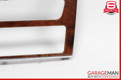06-12 Mercedes X164 GL450 ML500 Center Console Control Trim Bezel Panel Wood OEM