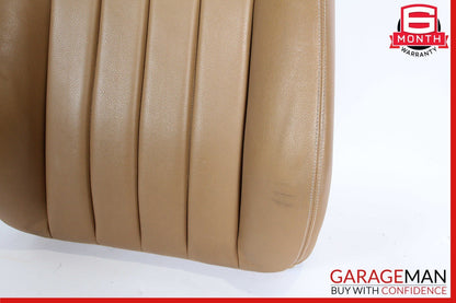 10-16 Mercedes W212 E350 E550 Front Right Top Upper Seat Cushion Cover Brown OEM