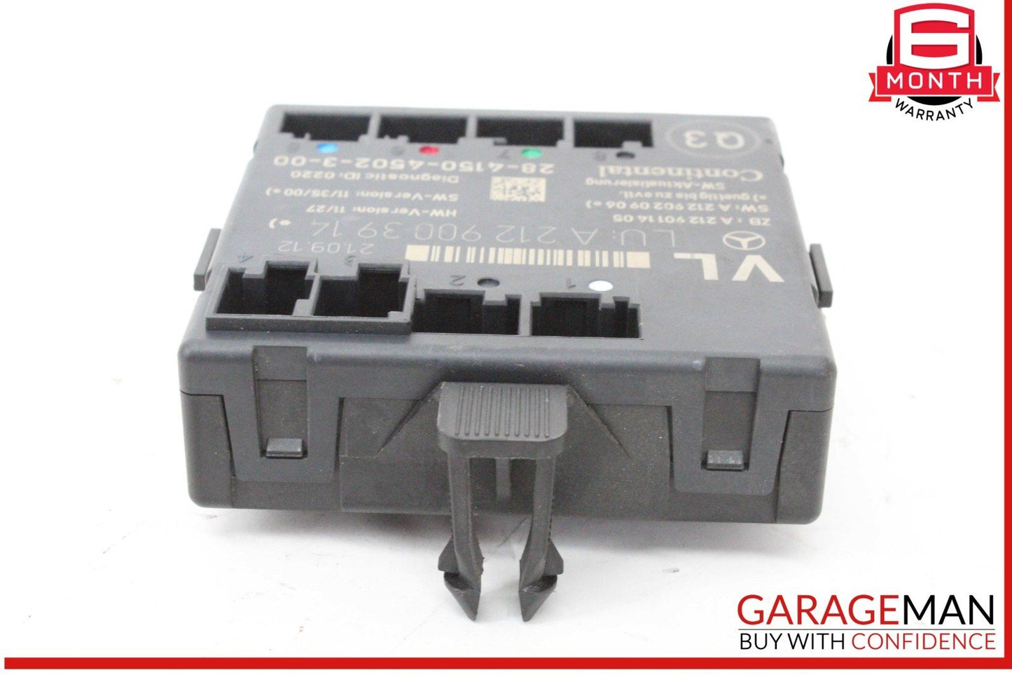 08-18 Mercedes W204 C250 CGI Front Left Driver Side Door Control Module OEM