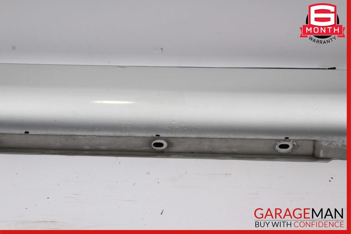 06-09 Mercedes W209 CLK350 CLK550 Base Left Rocker Molding Side Skirt Silver