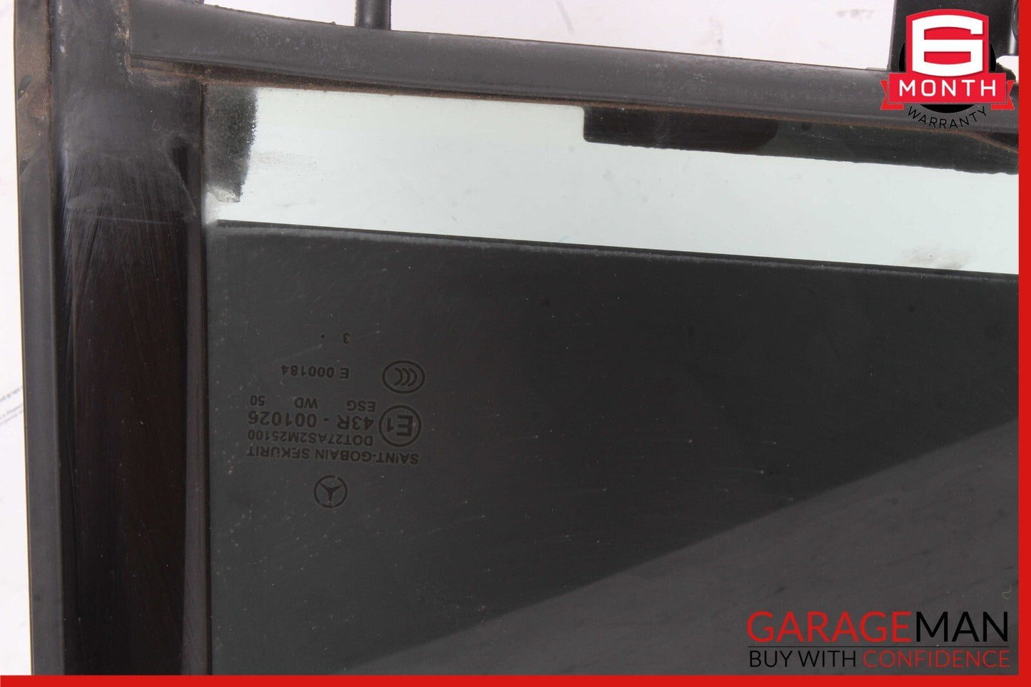 12-18 Mercedes W218 CLS550 Rear Right Side Quarter Door Window Auto Glass OEM