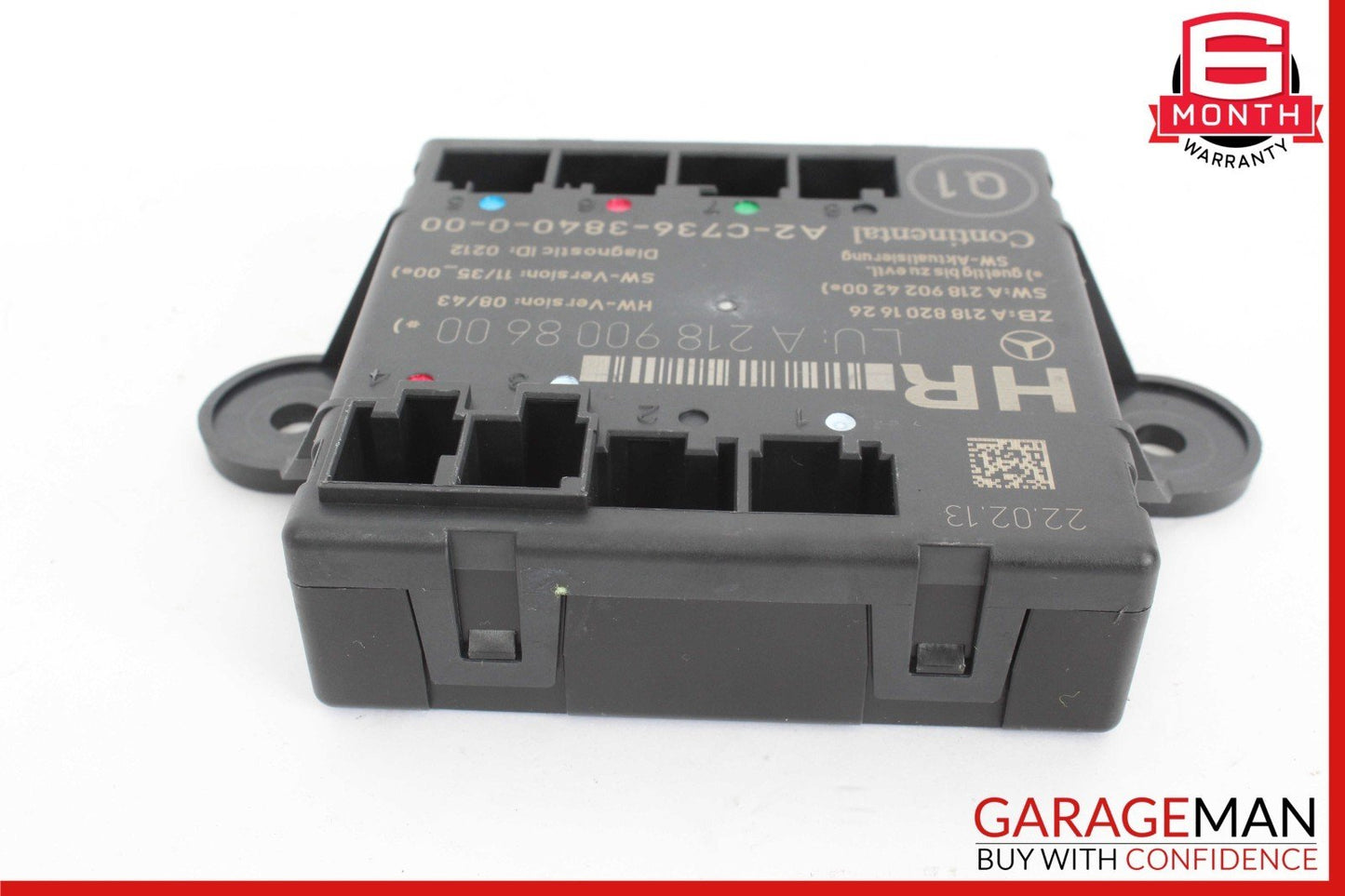 08-18 Mercedes W212 E350 C350 CLS550 Rear Right Side Door Control Module Unit
