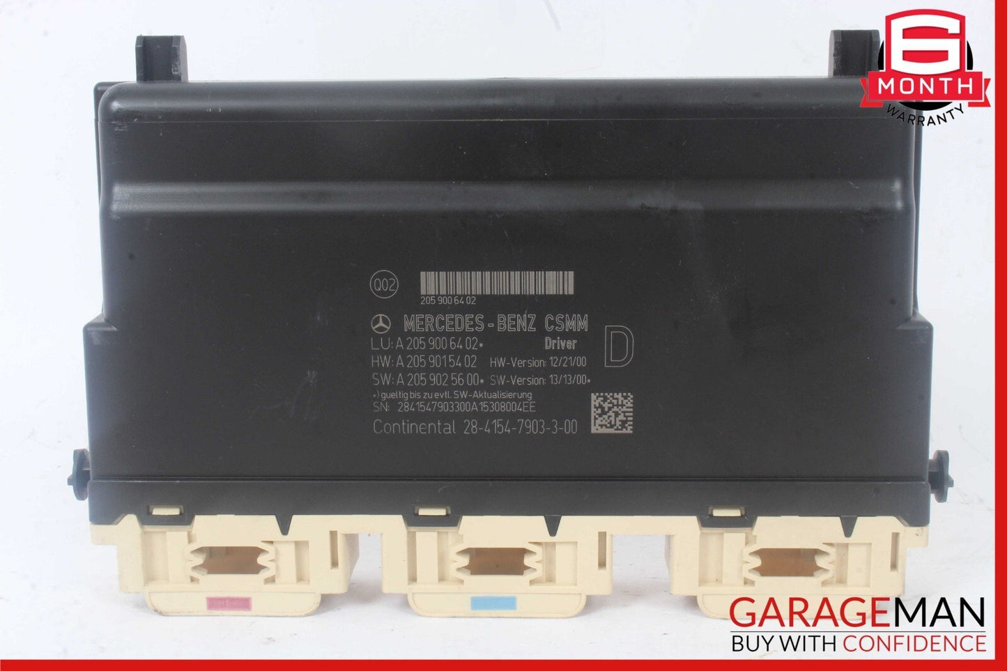 15-20 Mercedes W205 C300 C350e C400 Front Left Side Seat Control Module Unit