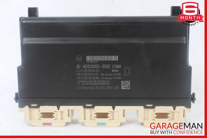 15-20 Mercedes W205 C300 C350e C400 Front Left Side Seat Control Module Unit