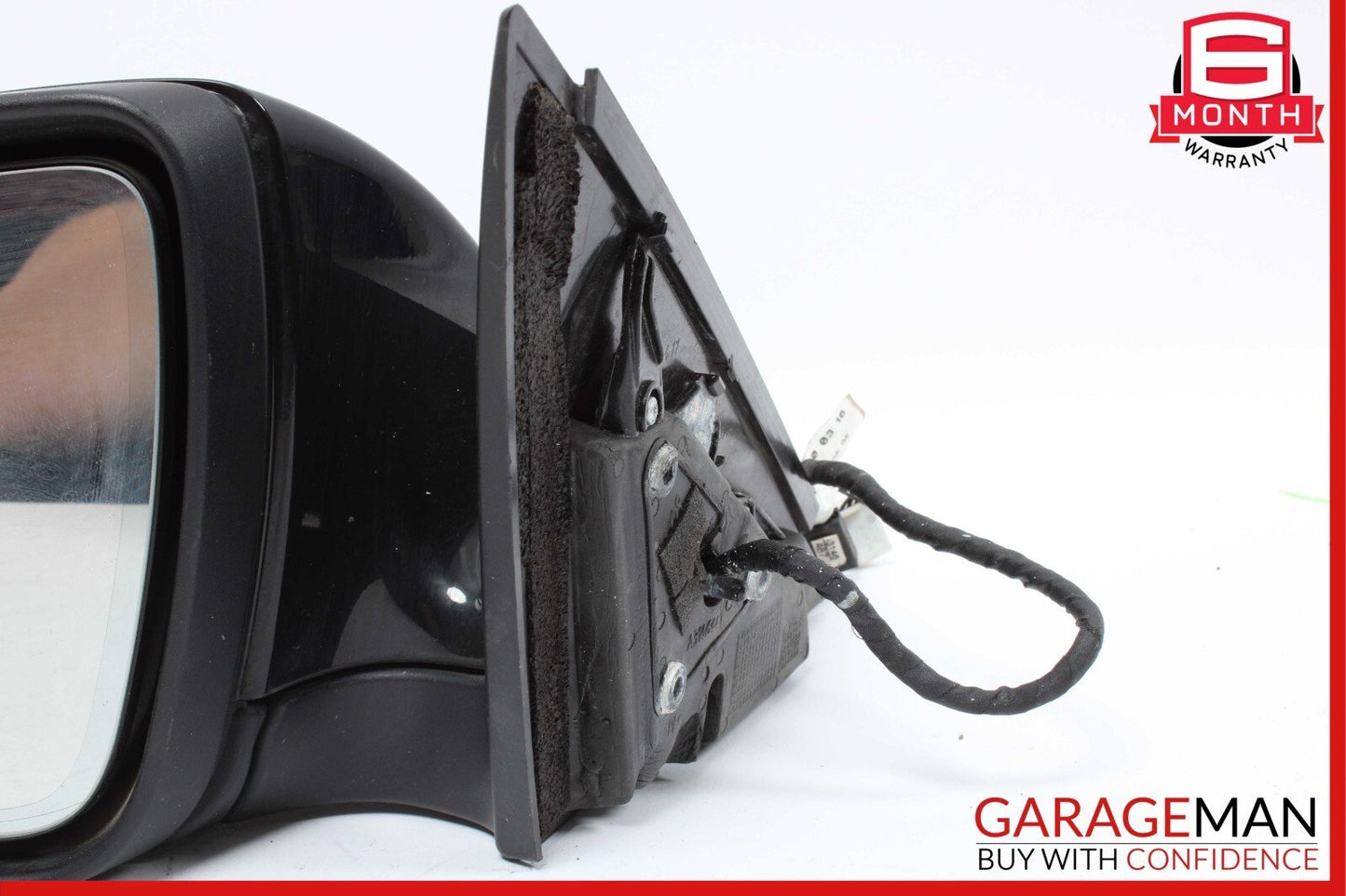 08-09 Mercedes W204 C300 C350 Front Left Side Mirror Rear View Door Black