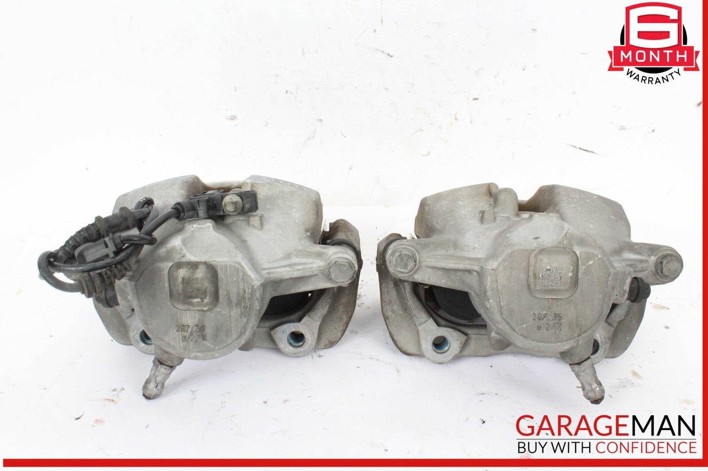 08-15 Mercedes W204 C250 Front Left & Right Side Brake Caliper Calipers Set OEM