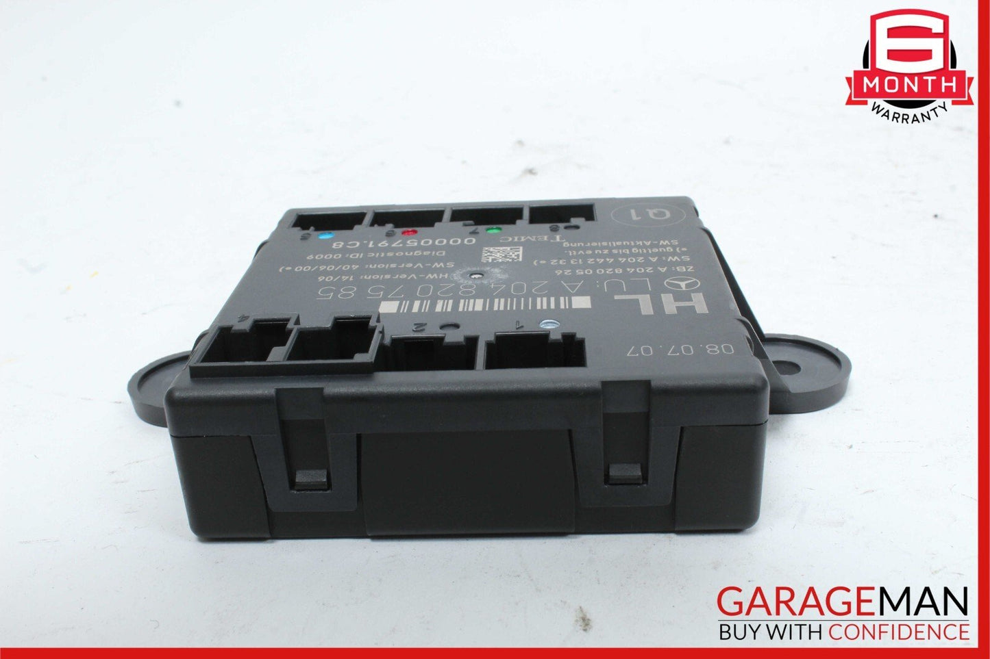 08-18 Mercedes W204 C350 CLS550 GLK350 Rear Left Side Door Control Module OEM