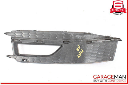 13-16 Audi A4 Front Right Passenger Side Bumper Fog Light Grille Trim Bezel OEM