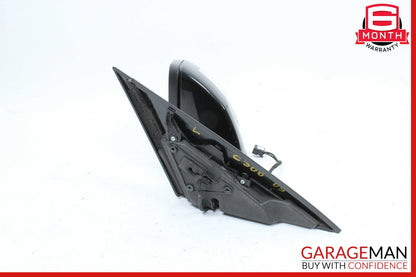 08-09 Mercedes W204 C300 Front Left Side Mirror Door Rear View Black OEM