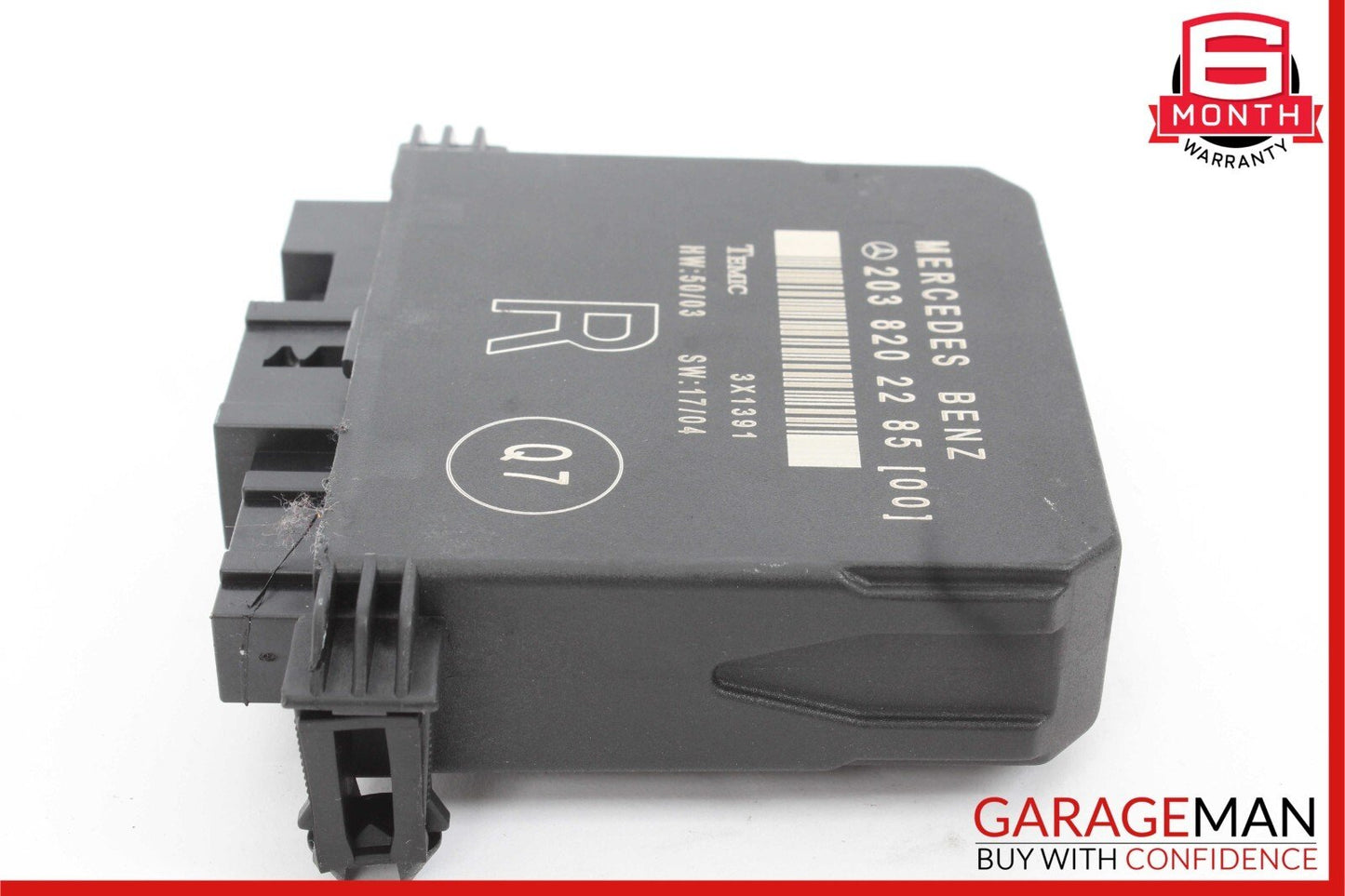 01-07 Mercedes W203 C230 C320 C350 Rear Right Side Door Computer Control Module