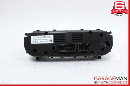 12-13 Mercedes R172 SLK350 SLK250 SLK55 AC A/C Heater Climate Control OEM