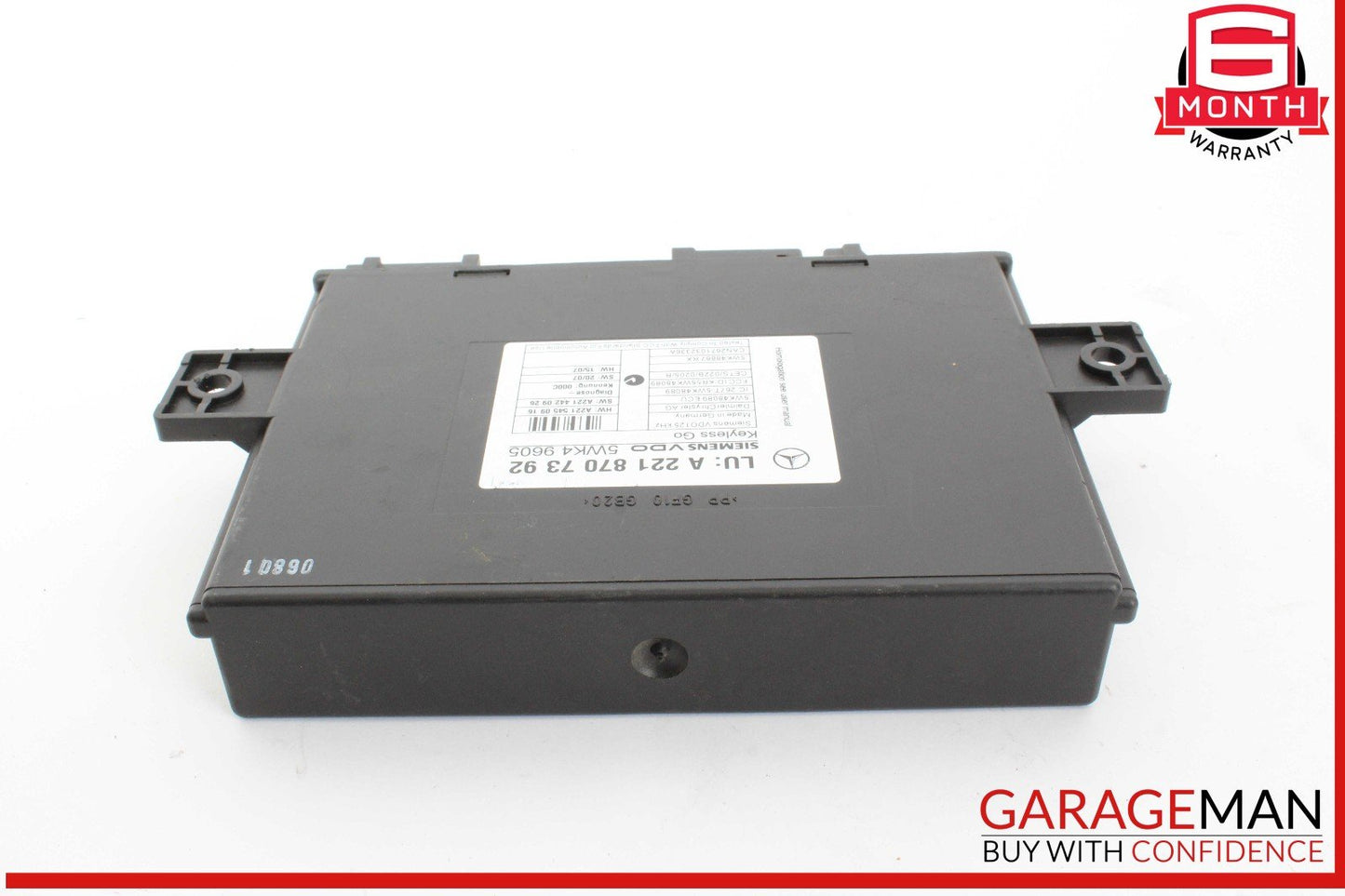 07-10 Mercedes W221 S550 CL550  Keyless Go Control Module 2218702392 OEM