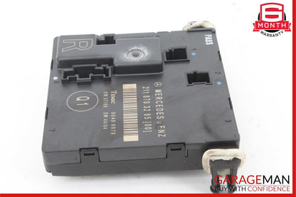 06-11 Mercedes W211 E350 E500 CLS350 Rear Right Side Door Control Module Unit