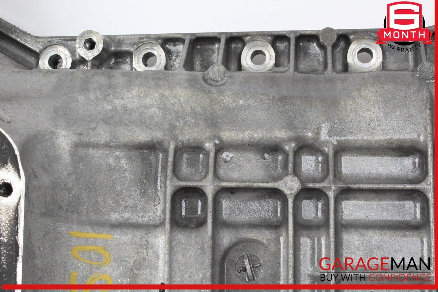 06-13 Mercedes W221 S400 Hybrid Engine Upper Oil Sump Baffle Pan 2720142002 OEM