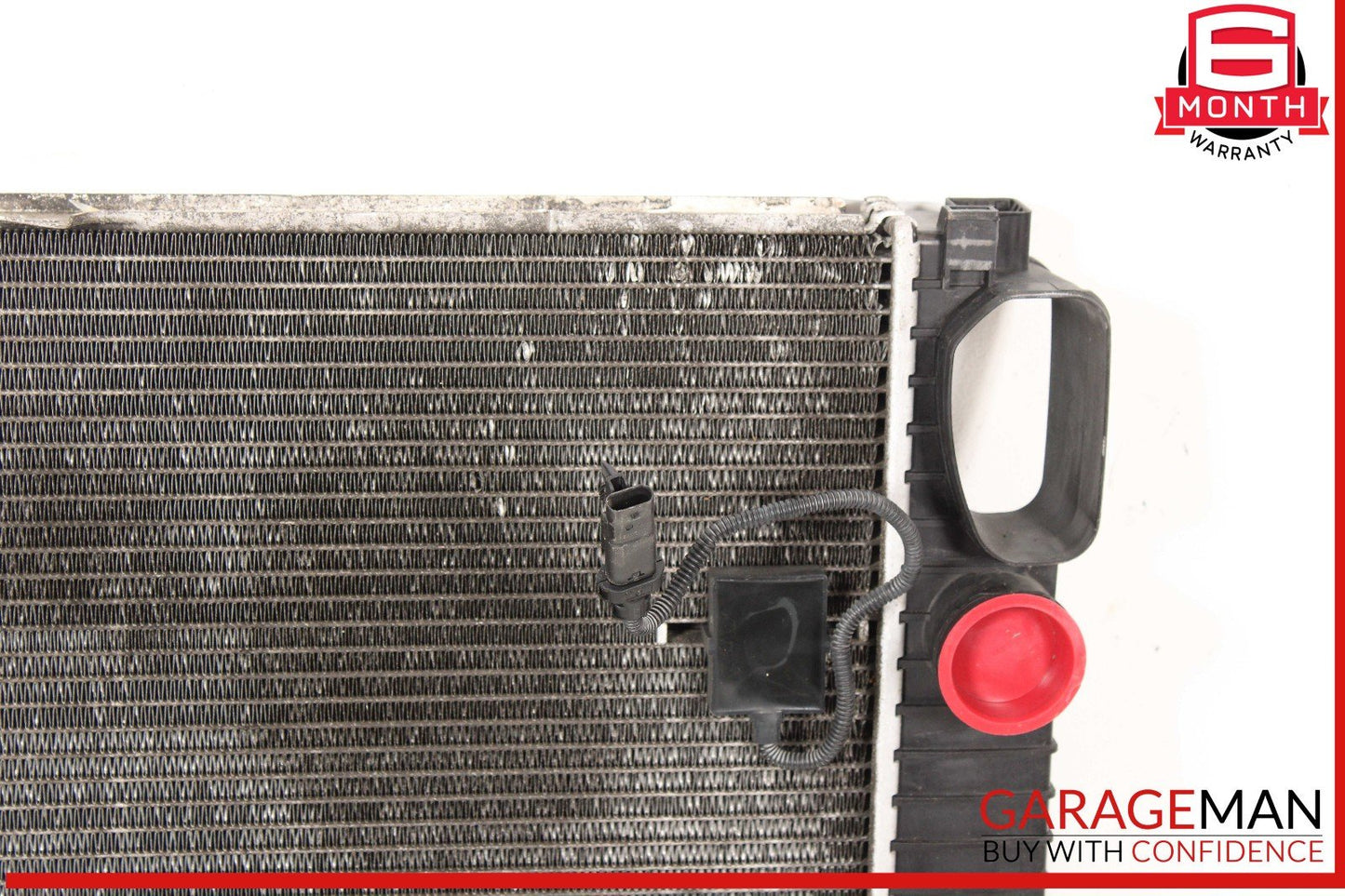 06-09 Mercedes W211 E350 Engine Motor Cooling Radiator A/C Condenser Assembly