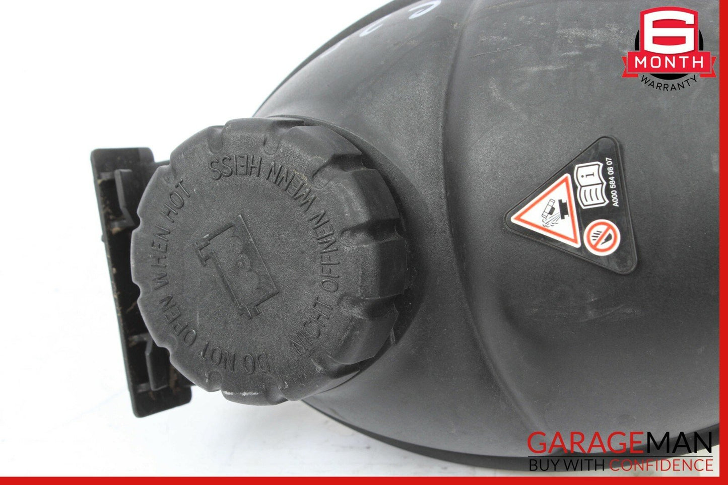 08-14 Mercedes W204 C250 C300 Radiator Coolant Overflow Tank Reservoir OEM