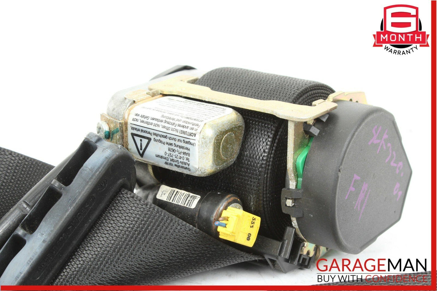 99-04 Mercedes R170 SLK320 SLK230 Front Right Seat Belt Seatbelt Retractor OEM
