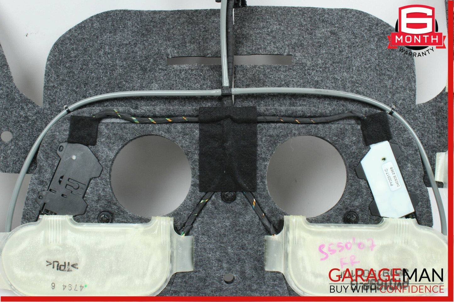 07-09 Mercedes W221 S550 Front Right Lower Bottom Seat Dynamic Bladder Bolster