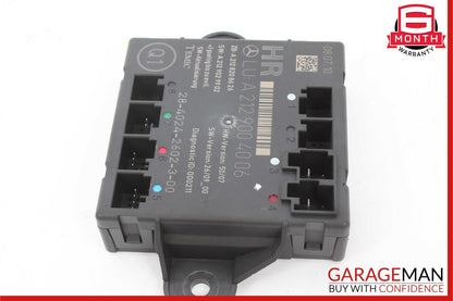 08-14 Mercedes W212 E350 C300 Rear Right Passenger Side Door Control Module OEM