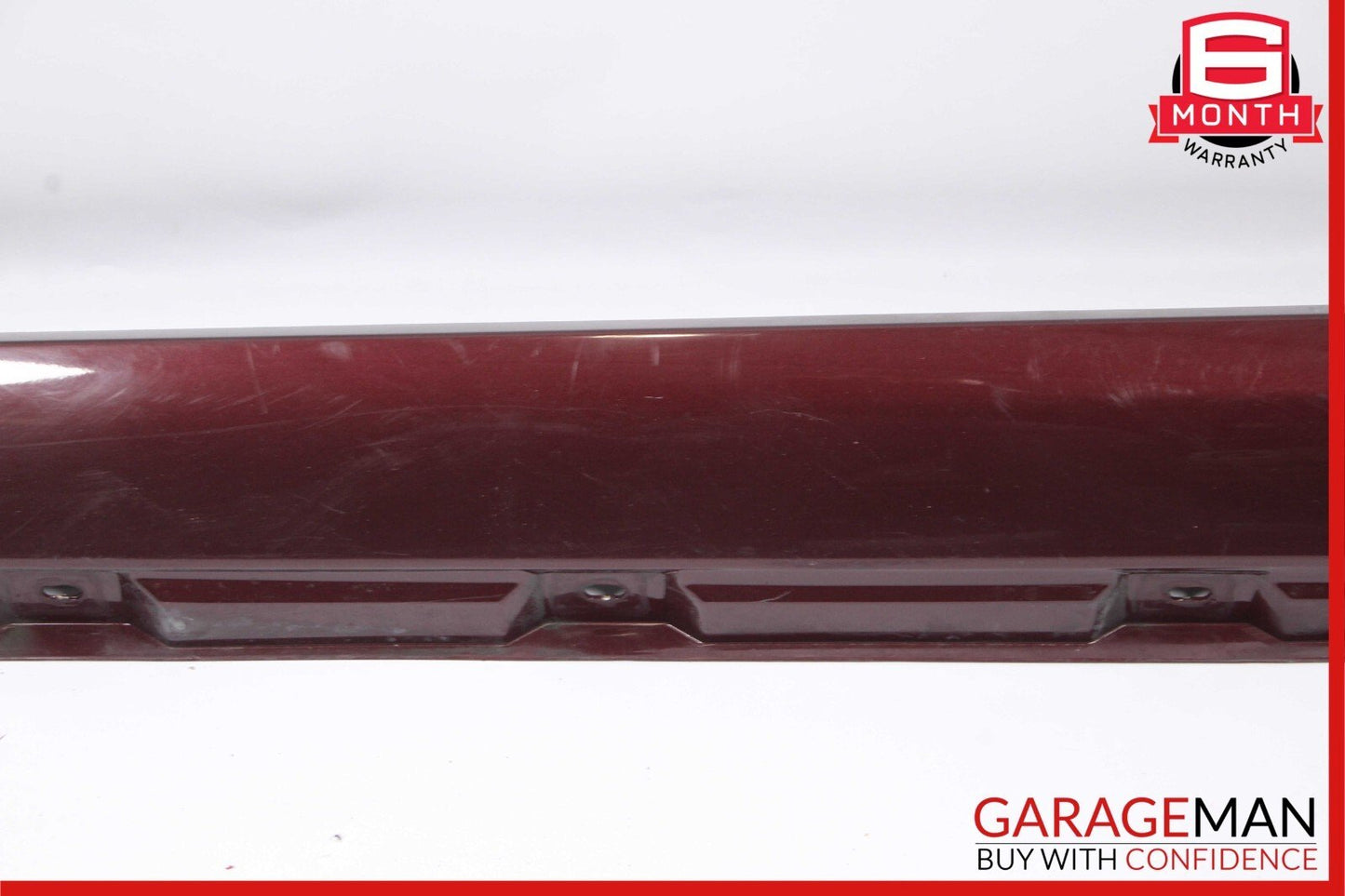 06-13 Mercedes W251 R350 Left Side Skirt Rocker Moulding Panel Carneol Red OEM
