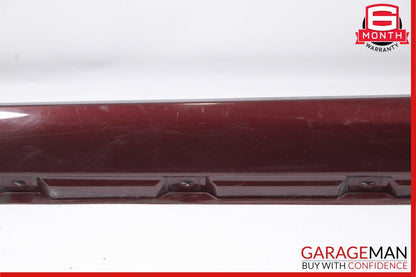 06-13 Mercedes W251 R350 Left Side Skirt Rocker Moulding Panel Carneol Red OEM
